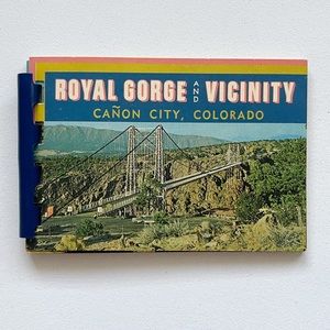 Vintage Royal Gorge and Vicinity Canon City Colorado Mini Photo Book